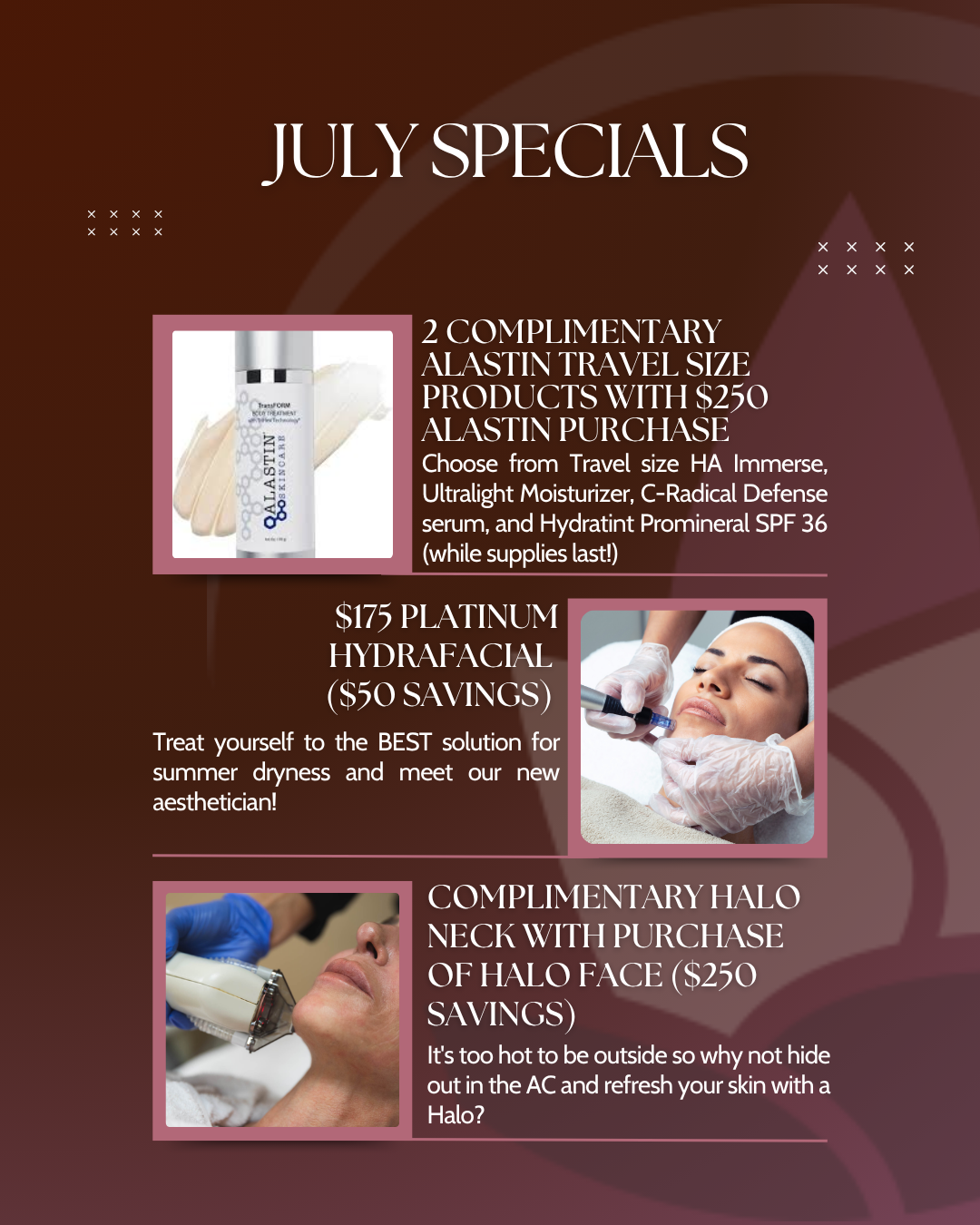 july specials